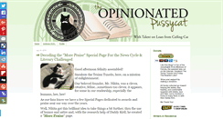 Desktop Screenshot of opinionatedpussycat.com